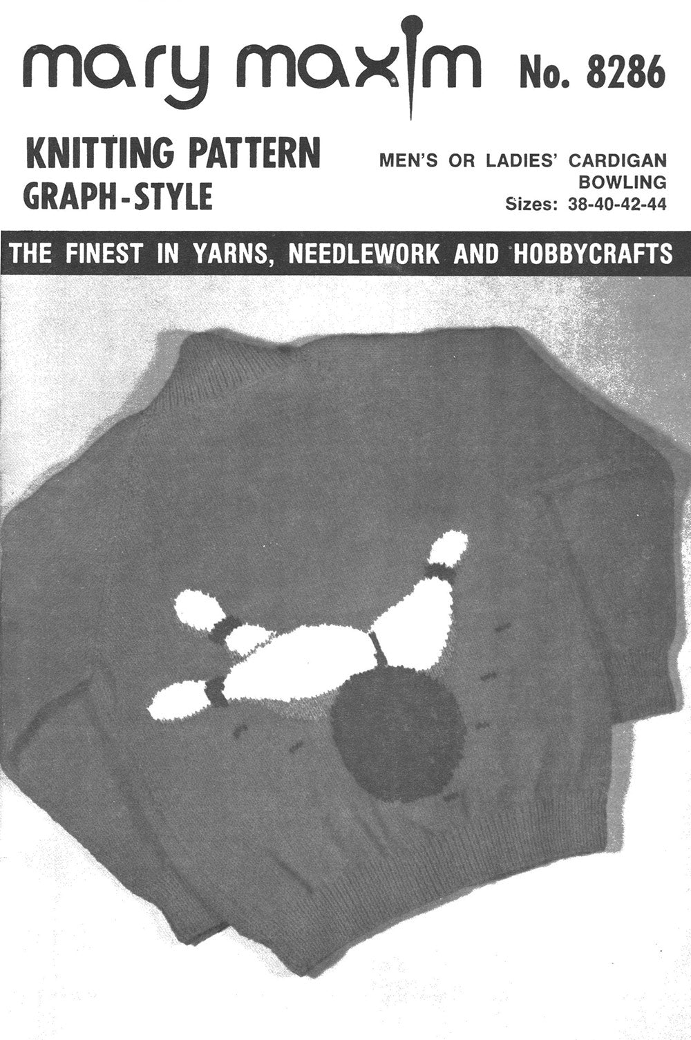 Cardigan Homme ou Femme - Patron Bowling