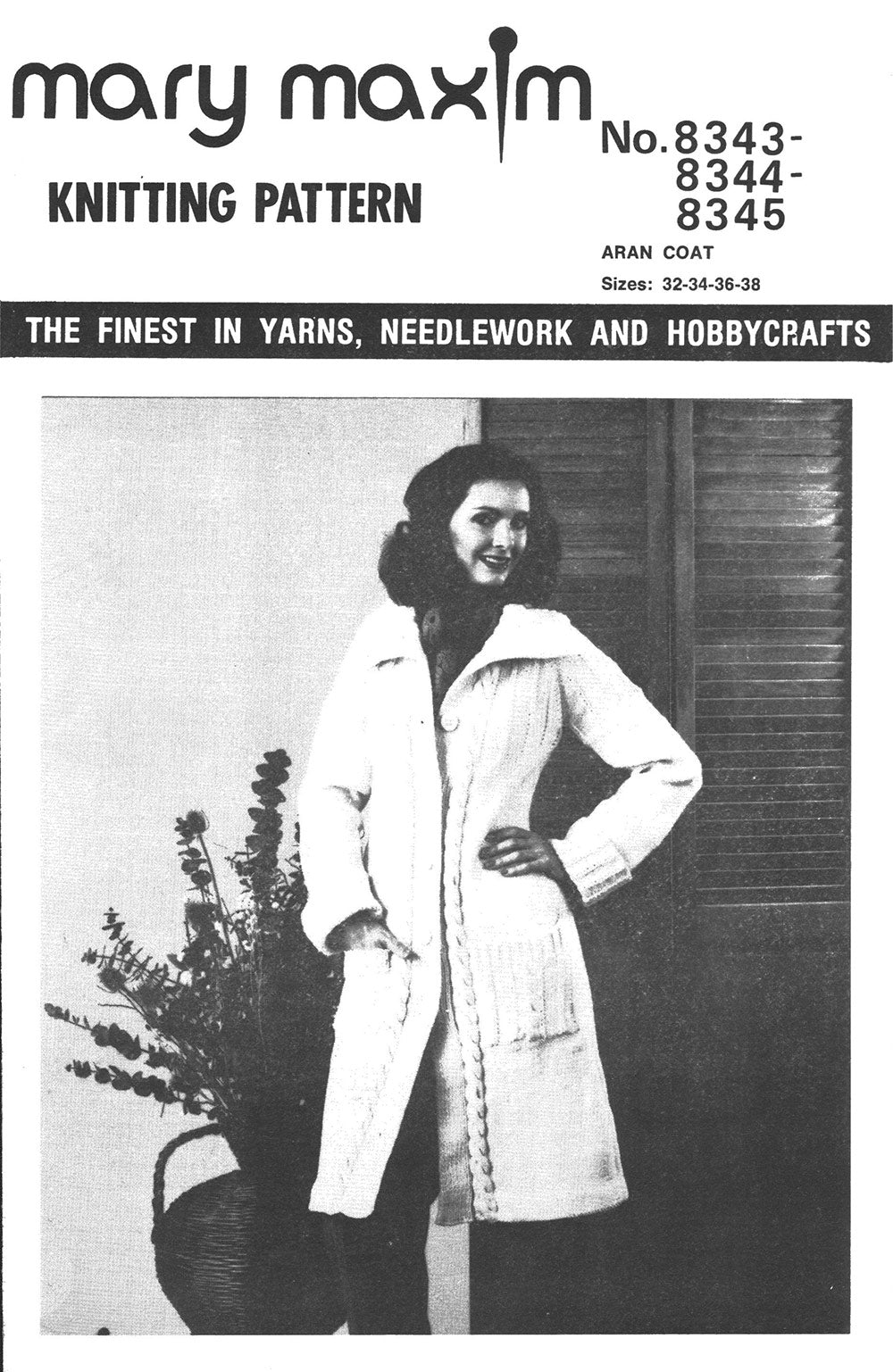 Modèle de manteau Aran