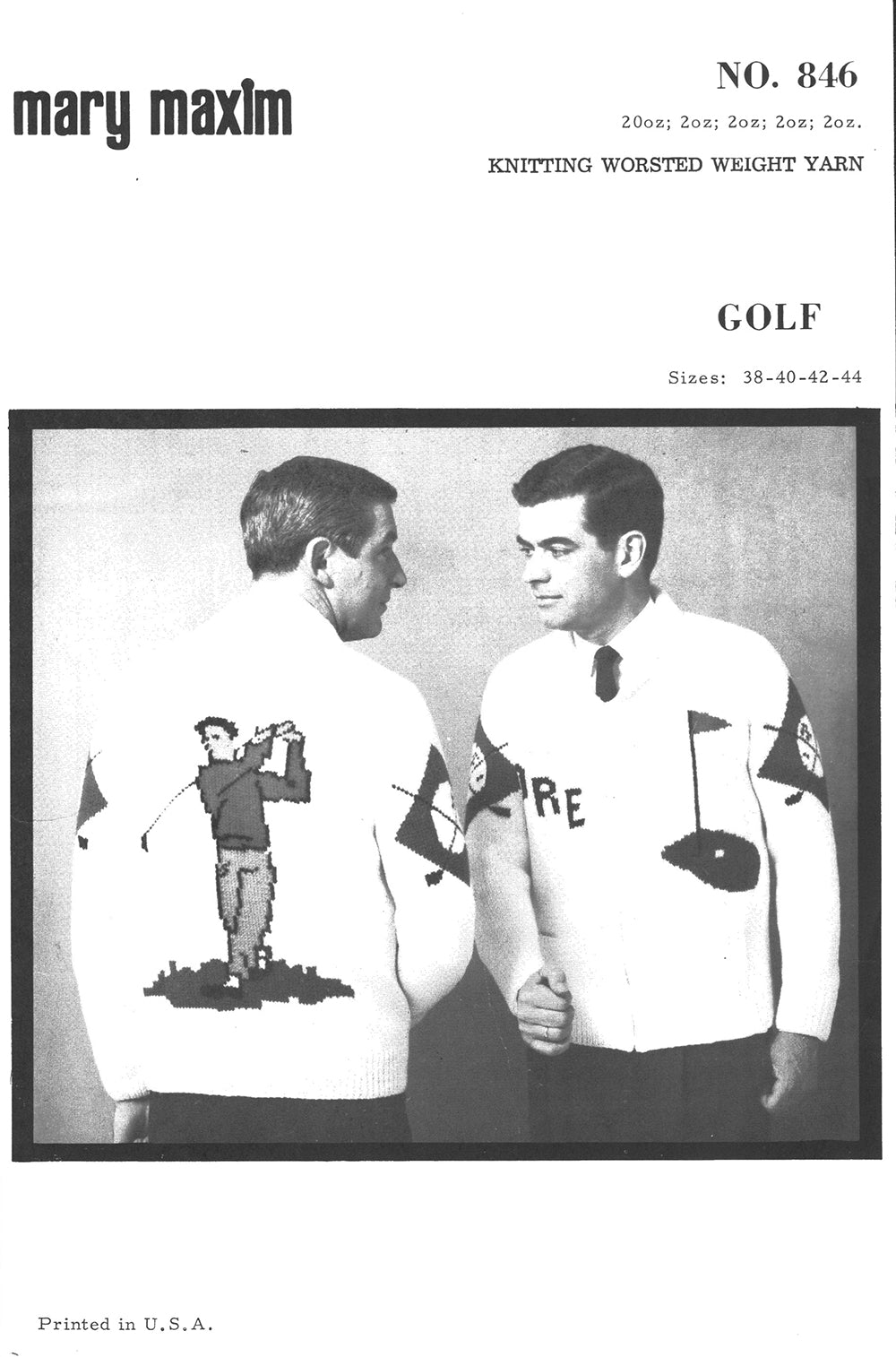 Knitted Golf Cardigan Pattern