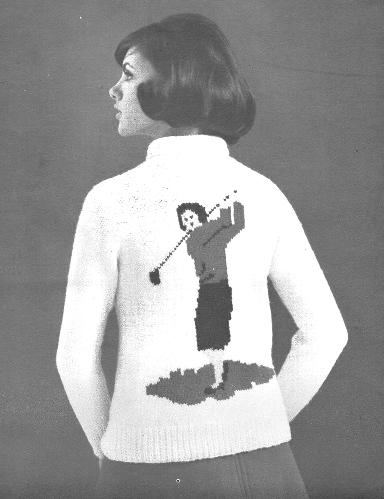 Ladies' and Youth Golf Cardigan Pattern