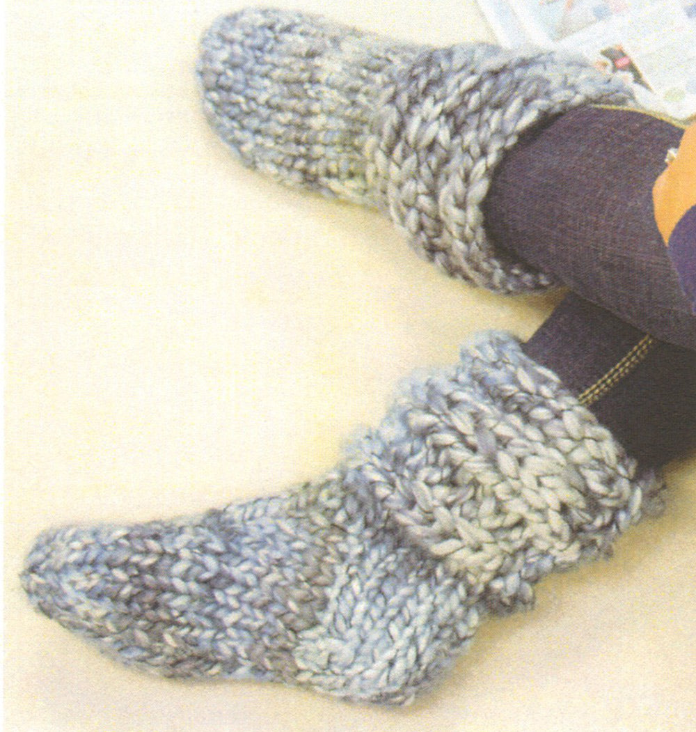 Slipper Boots Pattern