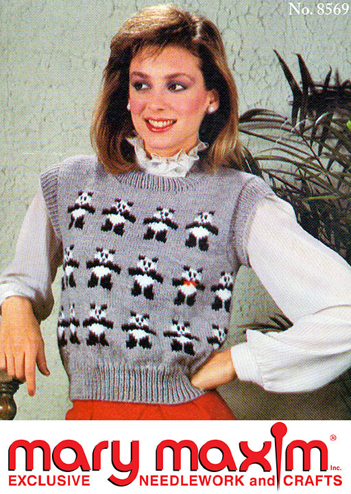 Panda Bears Vest Pattern