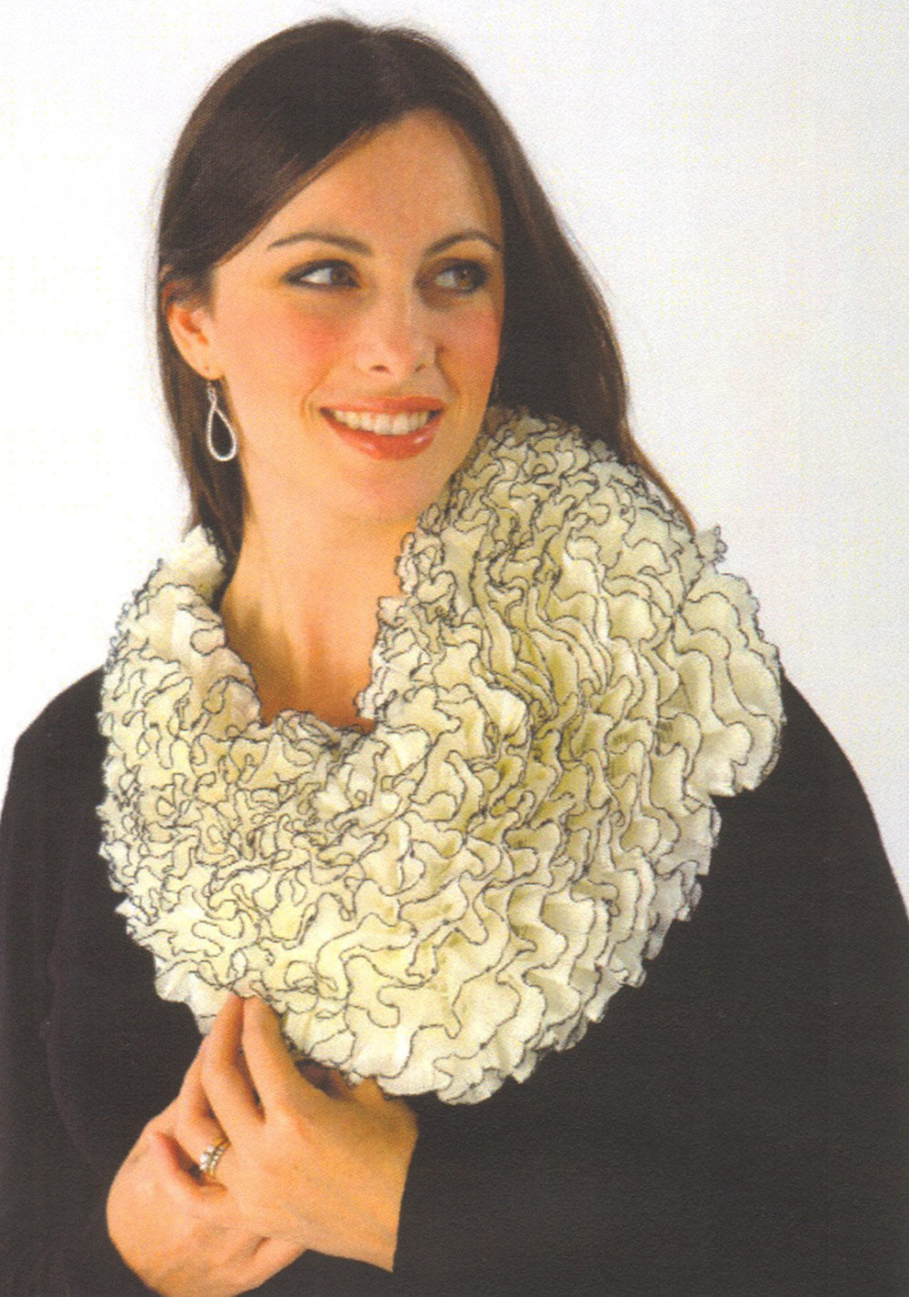 Modèle d'écharpe snood