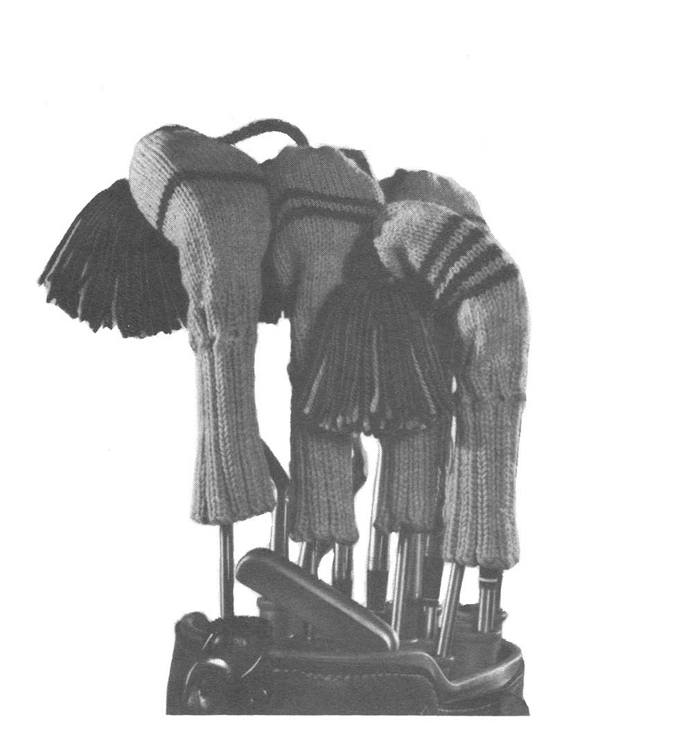 Golf Club Covers Pattern Mary Maxim Ltd