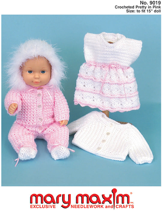 Crocheted Pretty in Pink Pattern