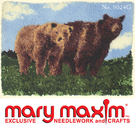 Two Bears Rug Pattern