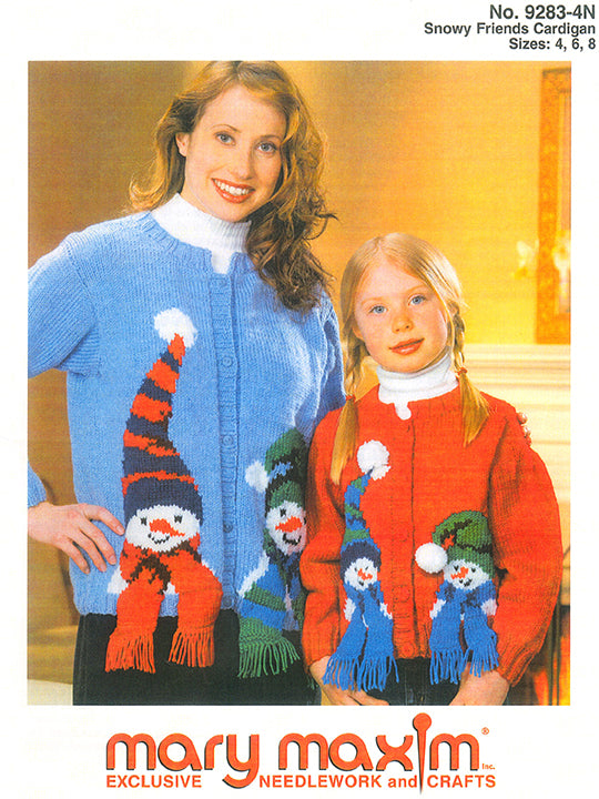 Cardigan Snowy Friends pour enfant