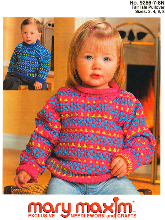 Fair Isle Pullover Pattern