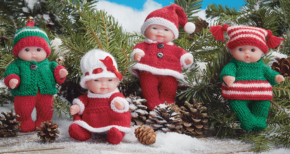 Festive Friends Outfits Pattern