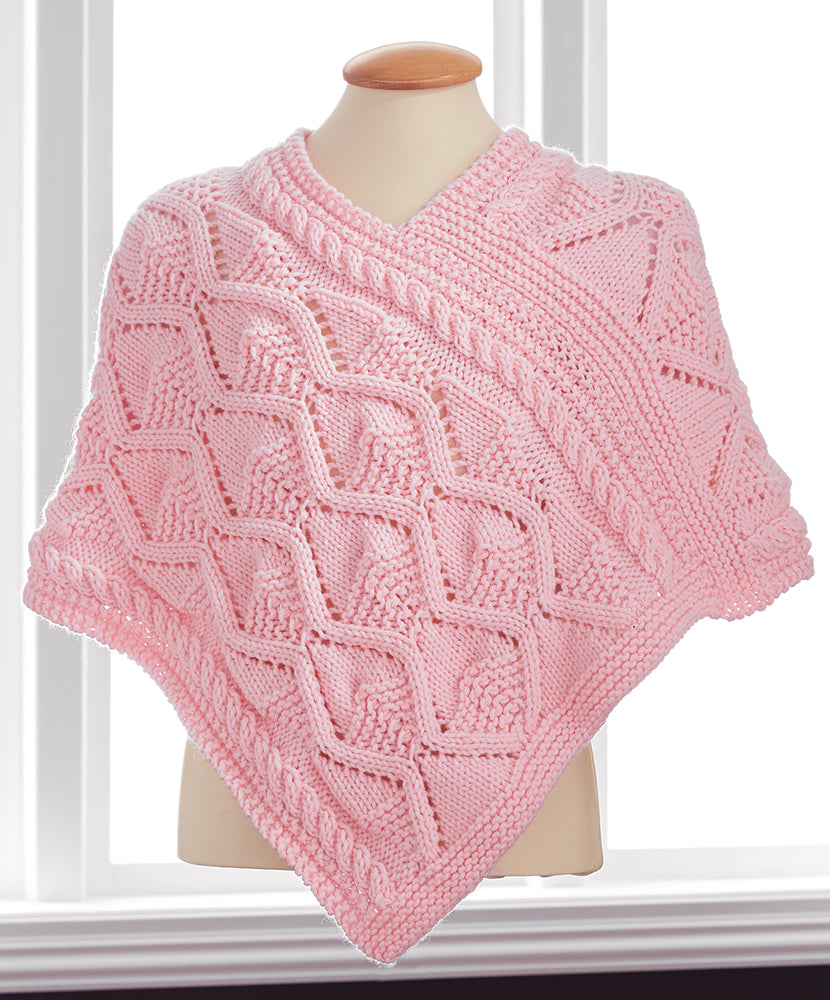 Loving Hearts Poncho Pattern