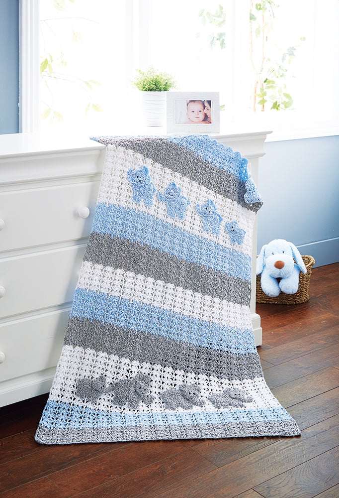 Elephant Parade Blanket Pattern