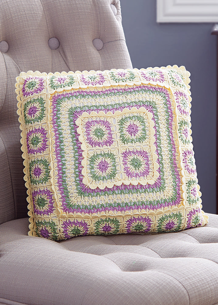 Country Garden Pillow Cover Pattern
