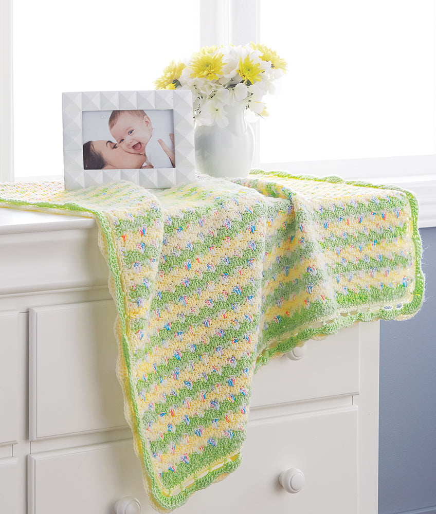 Baby Steps Blanket Pattern