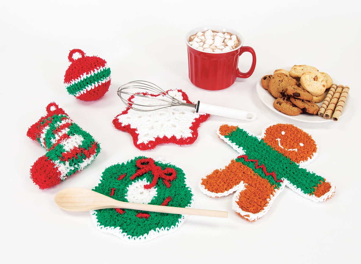 Christmas Scrubbies Pattern