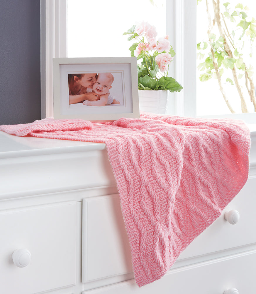 Diamonds & Ridges Blanket Pattern