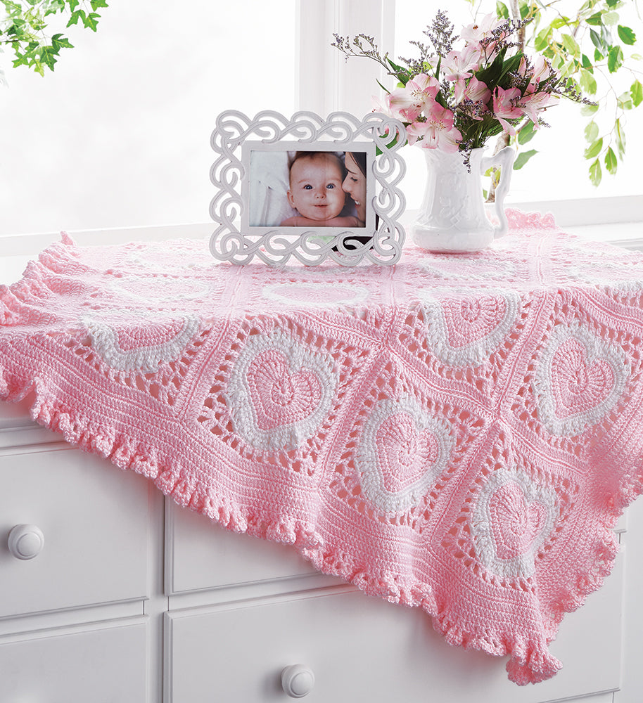 Modèle de couverture de coeurs délicieux