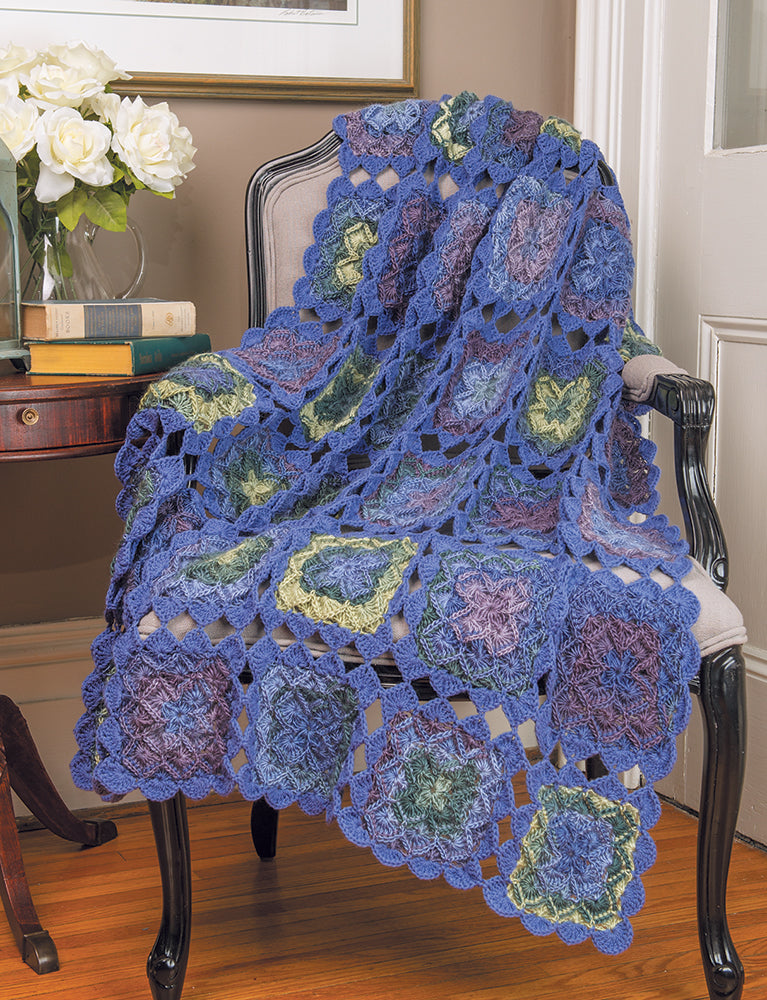 Framed Blocks Throw Pattern