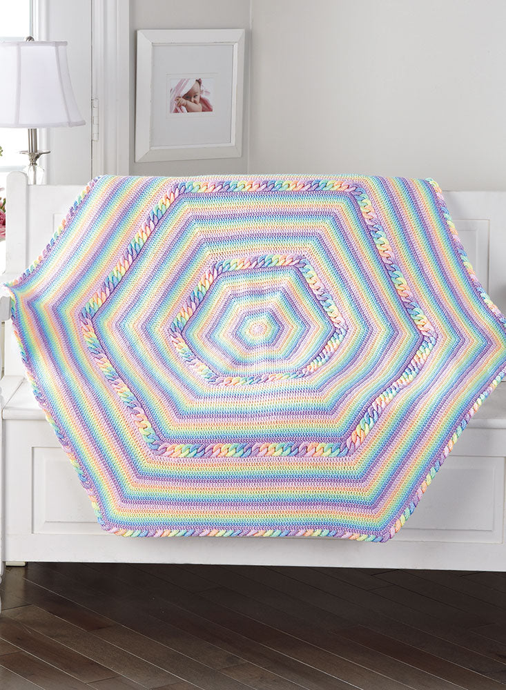 Rainbow Sherbet Blanket Pattern