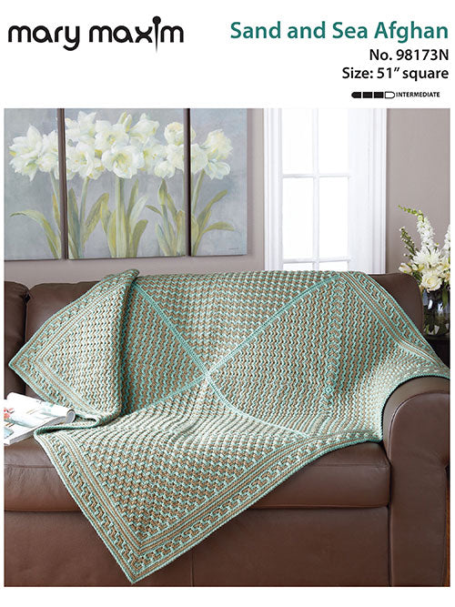 Modèle afghan de sable et de mer