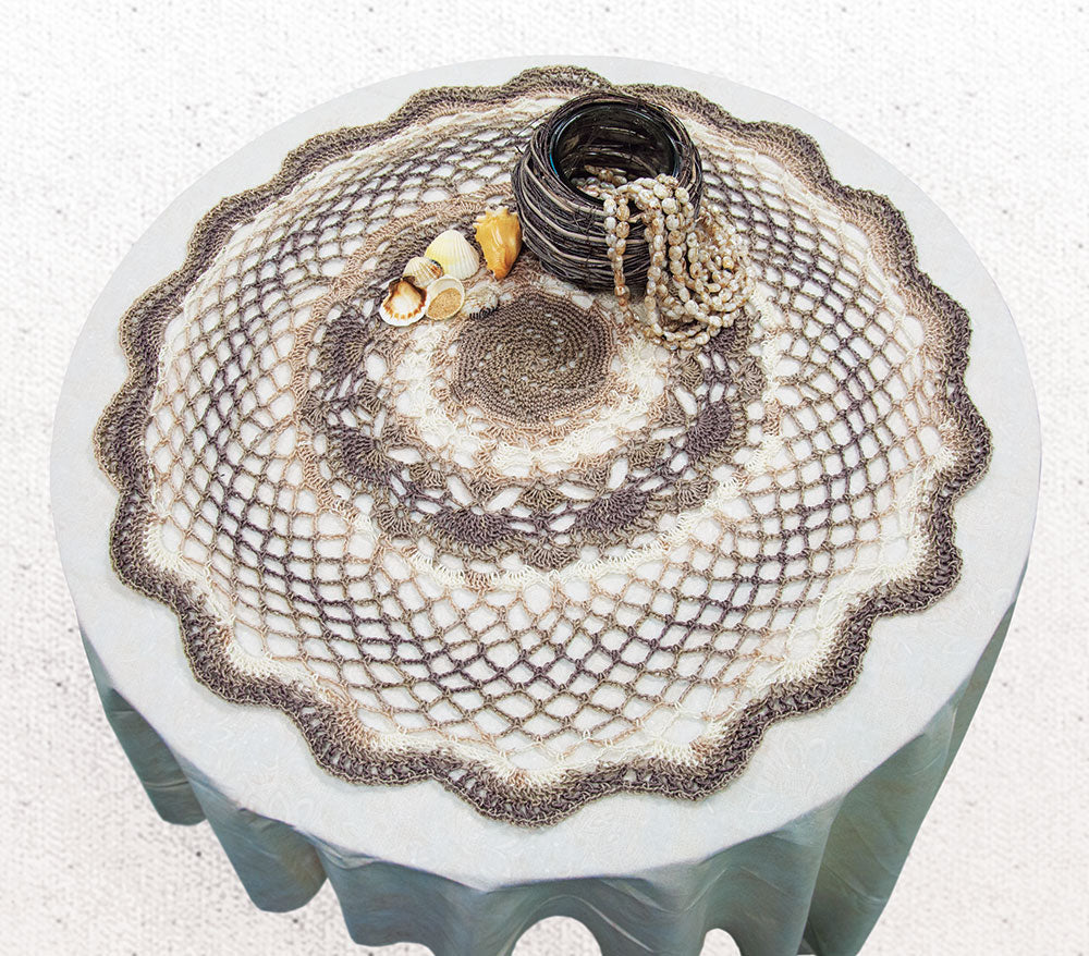 Modèle de dessus de table ombré