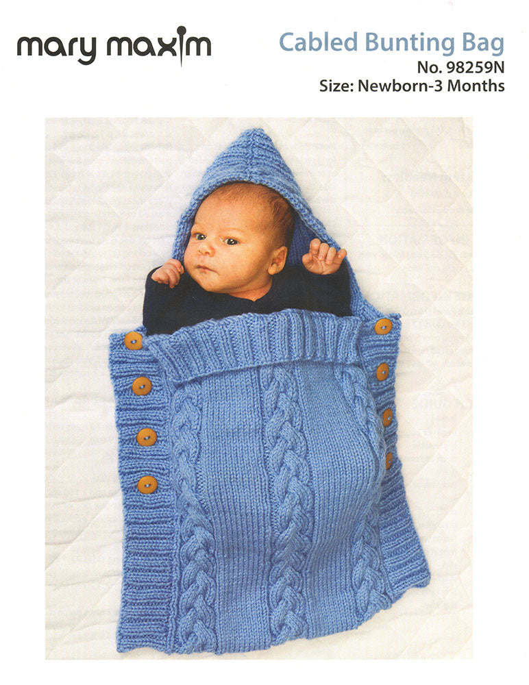 Cabled Bunting Bag Pattern