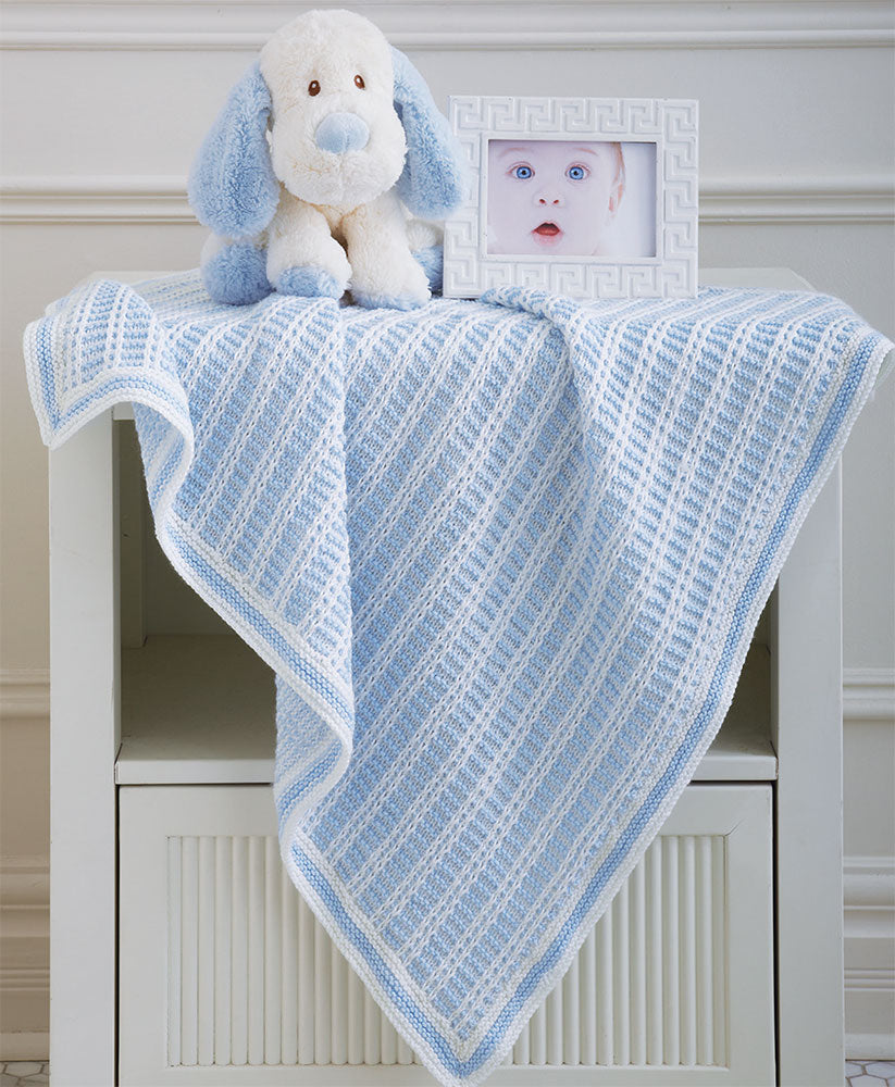 Garter & Slip Stitch Blanket Pattern