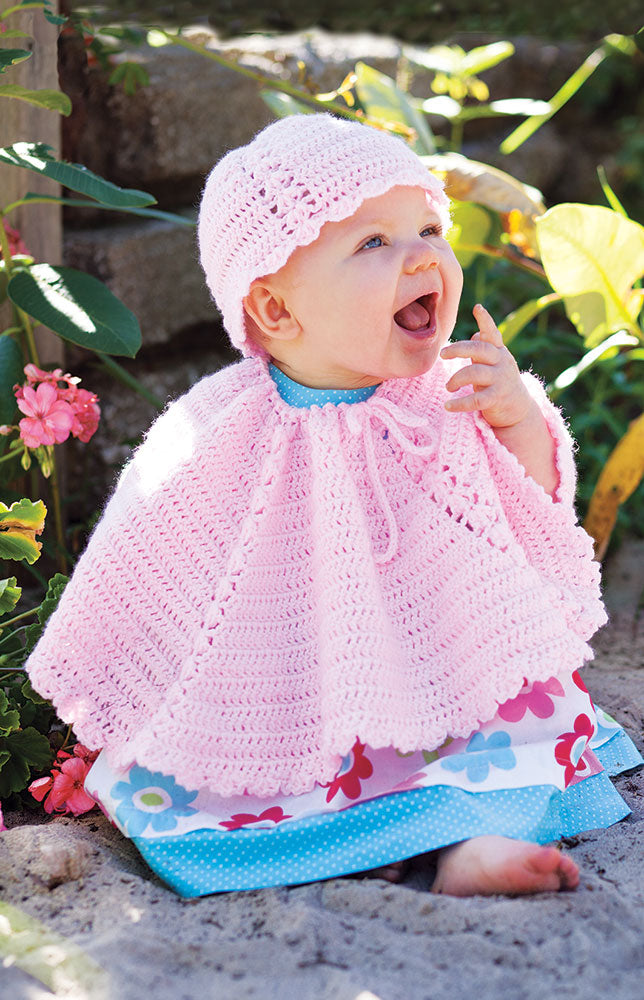 Pretty Poncho and Hat Pattern