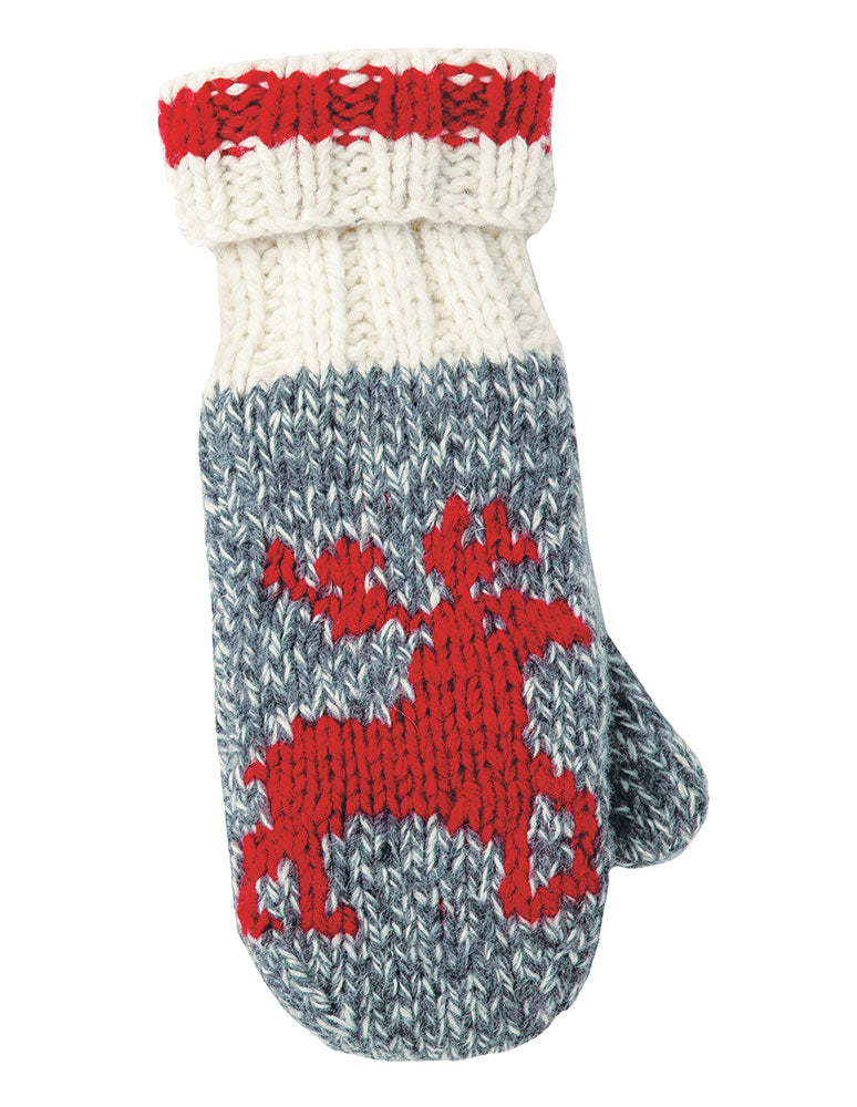 Reindeer Hat & Mittens Pattern