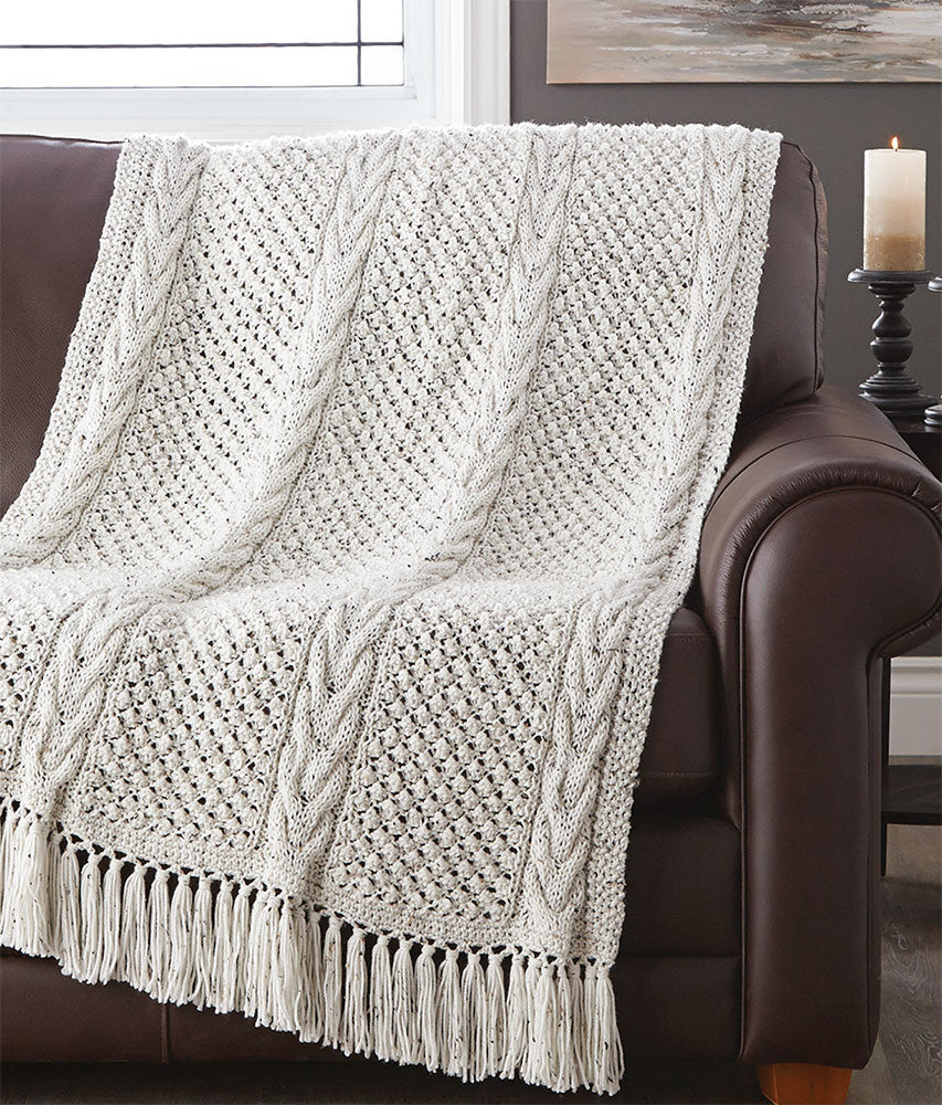 Lucky Horseshoes Throw Pattern