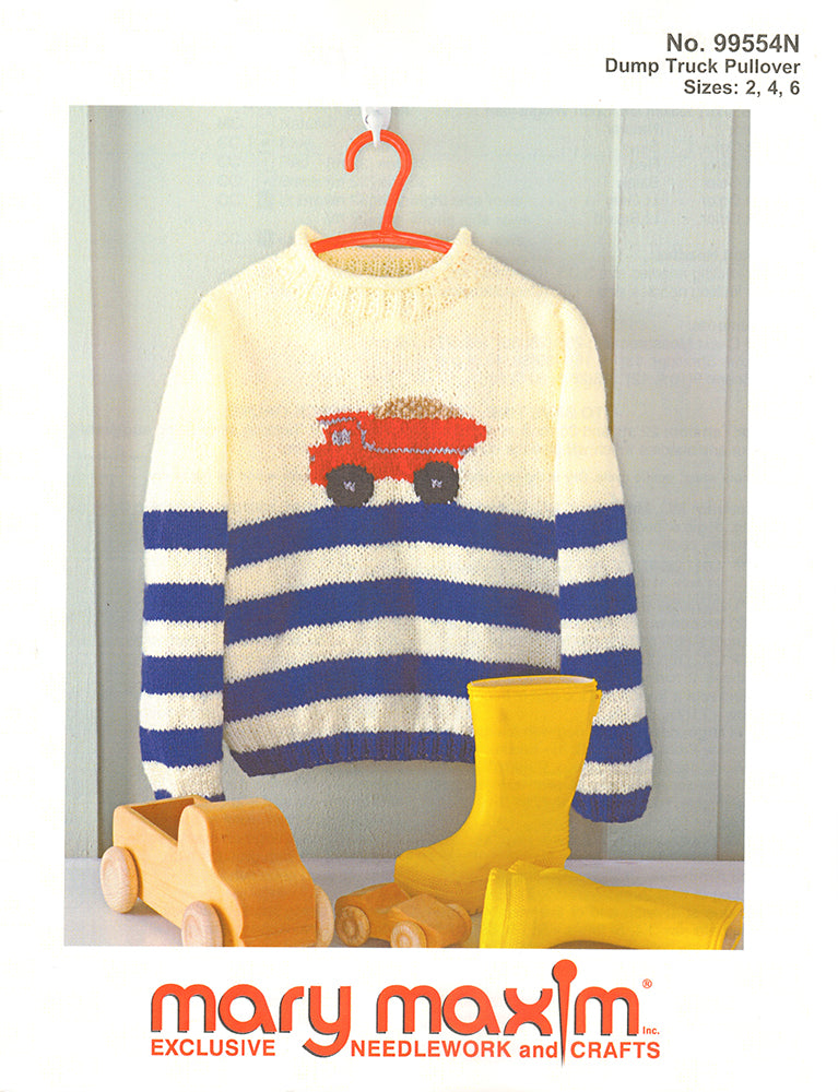 Dump Truck Pullover Pattern