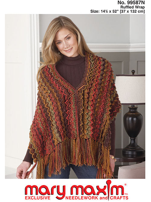 Modèle d'enveloppe à volants