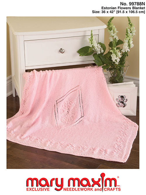 Modèle de couverture de fleurs estoniennes