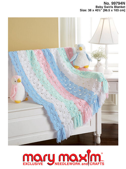 Baby Swirls Blanket Pattern