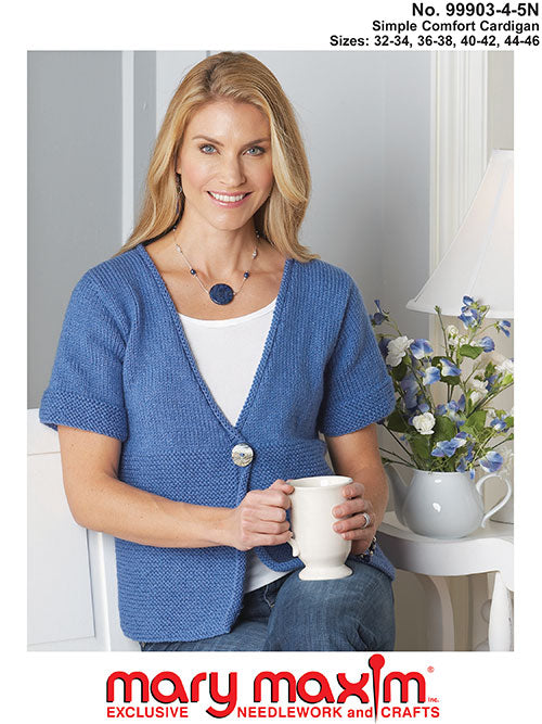 Modèle de cardigan simple et confortable