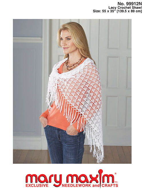 Lacy Crochet Shawl Pattern