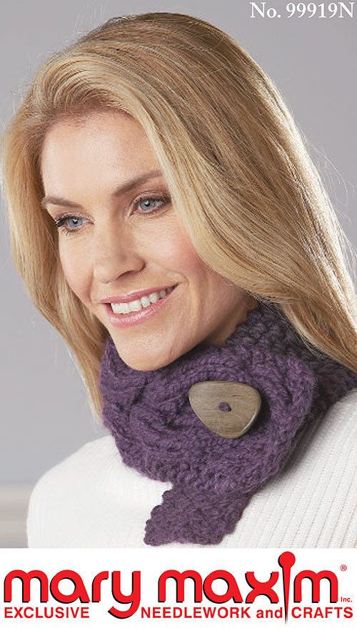 Cabled Neckwarmer or Halo Pattern