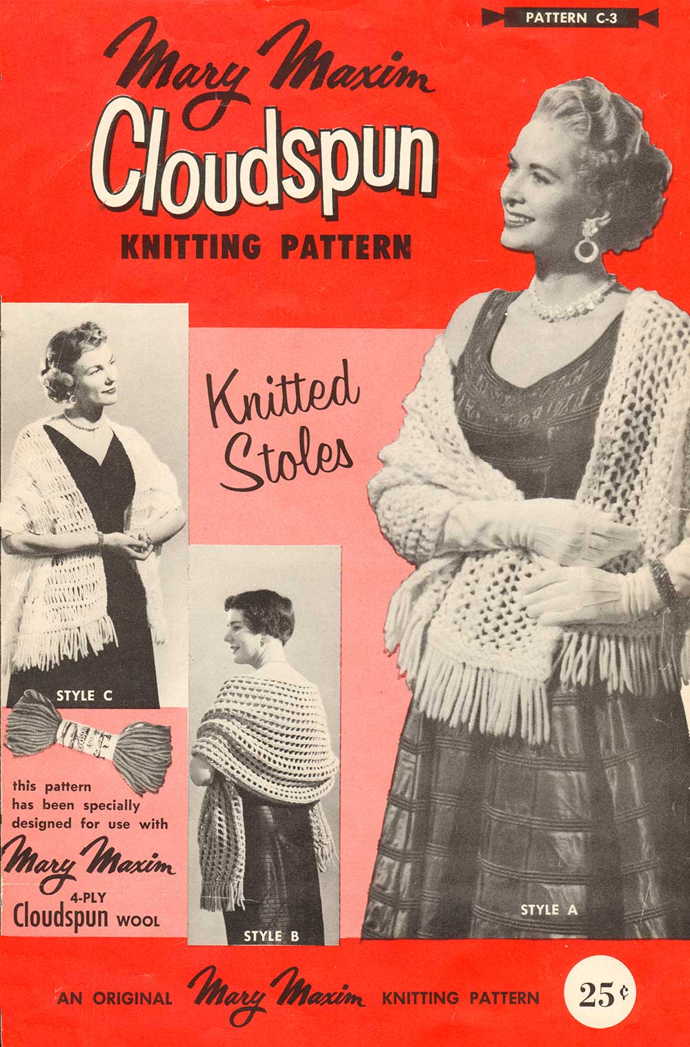 Knitted Stoles Pattern