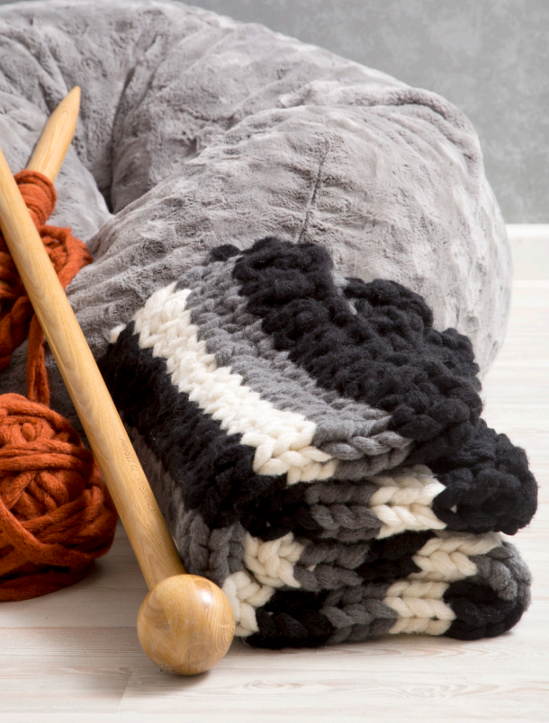 Modèle de jeté à rayures en granit gratuit