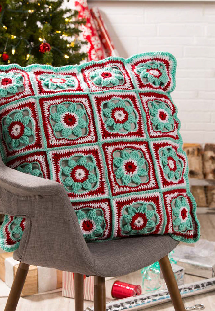 Modèle d'oreiller de chute de neige gratuit