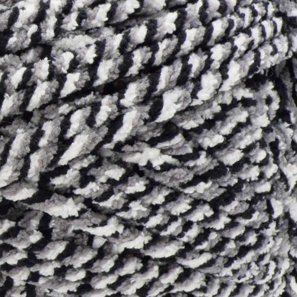 Couverture au crochet à chevrons