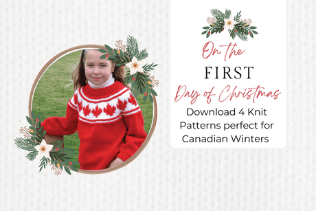 Canadian Knit Patterns | 12 Days of Christmas