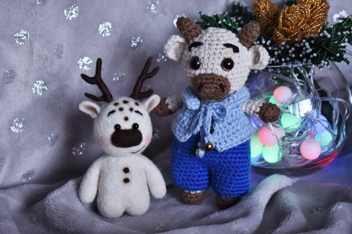 Crochet Animal Patterns: Chickens, Cows and More