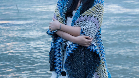 Crochet shawl