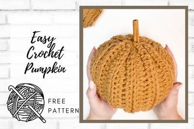 Citrouille au crochet facile – Idéal pour les débutants 