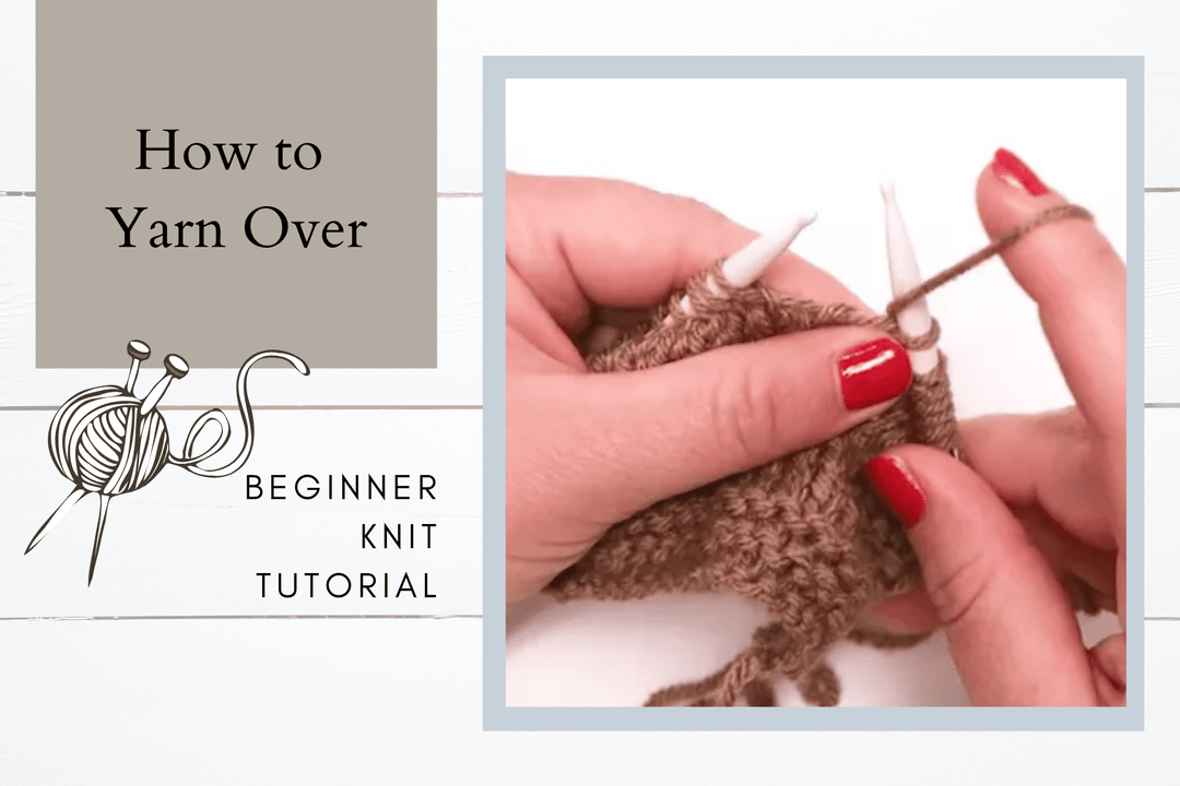 How to Yarn Over, yo, yarn, for beginners