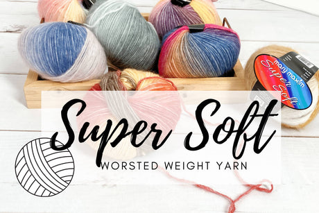 Super Soft Yarn  |  Medium Weight Premium Acrylic