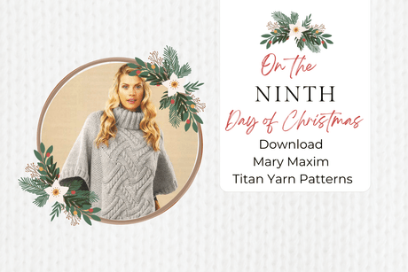 Free Titan Yarn Patterns | 12 Days of Christmas
