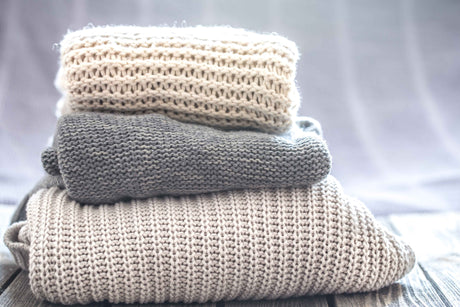 cozy knitted sweater