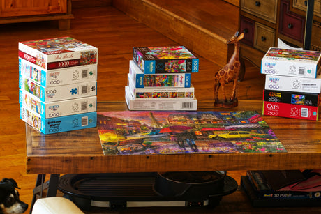 framing jigsaw puzzles
