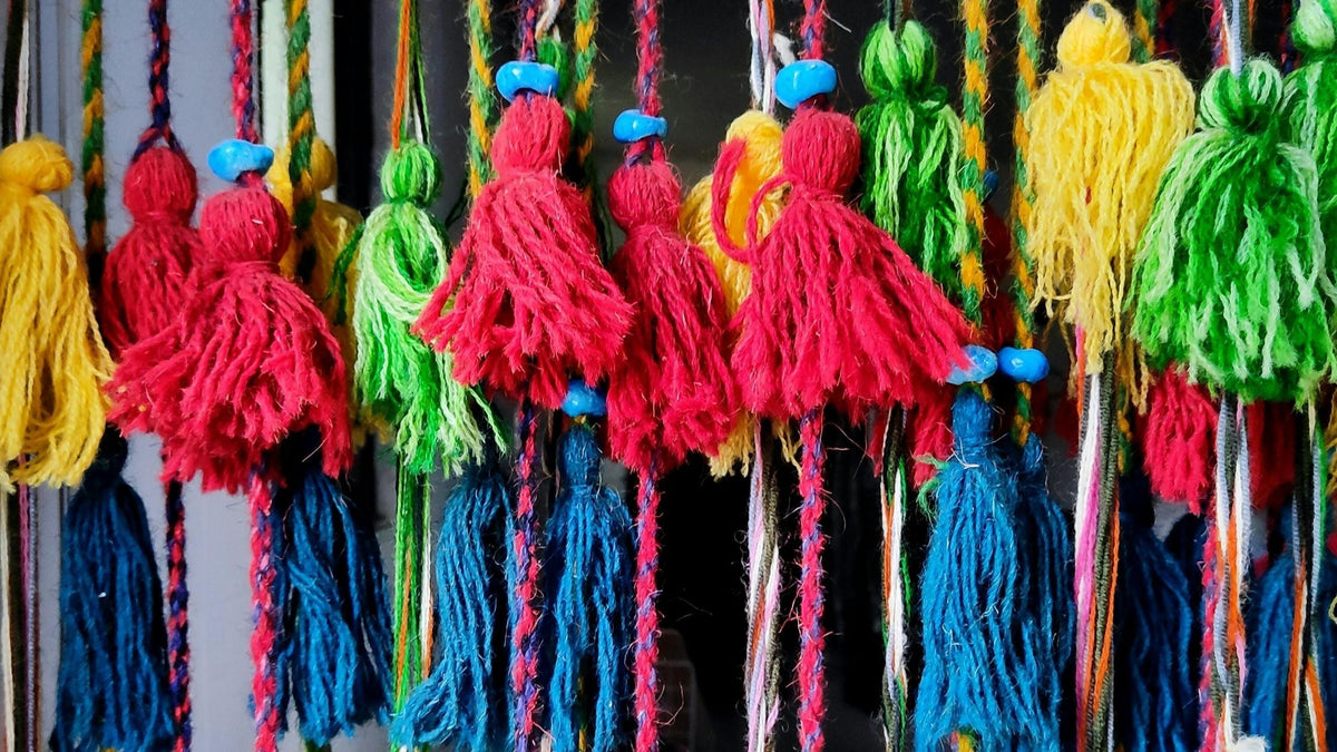 Multiple tassels
